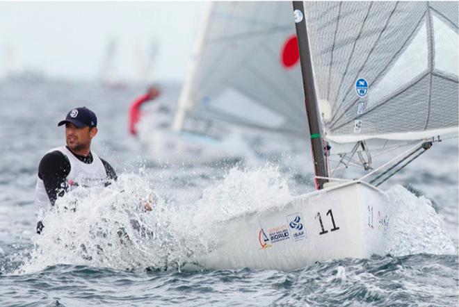 Caleb Paine, Finn - 2014 ISAF Sailing World Championships Santander © Mick Anderson / Sailingpix.dk http://sailingpix.photoshelter.com/